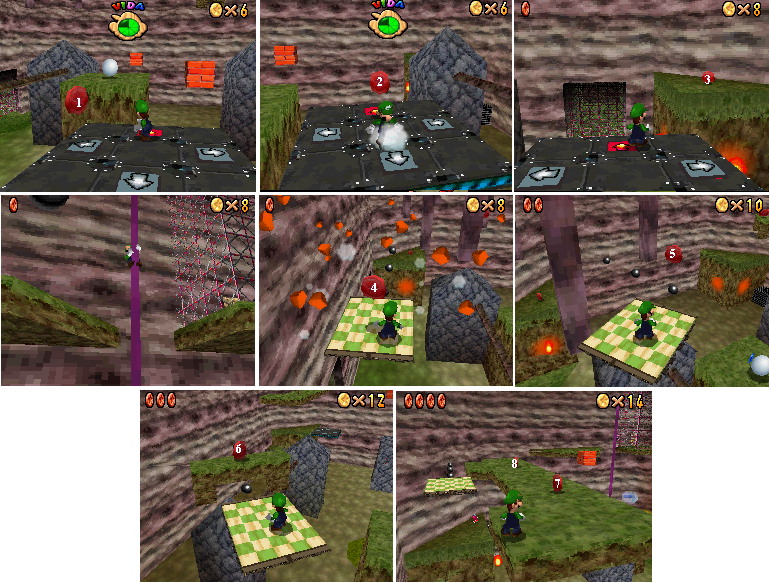 comment avoir wario dans super mario 64 ds