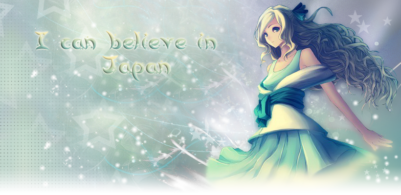I can believe in Japan and in Bleach...