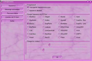Configuration CD Eject 1274306755070068400