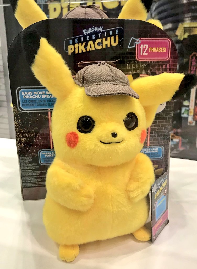 peluche pikachu detective