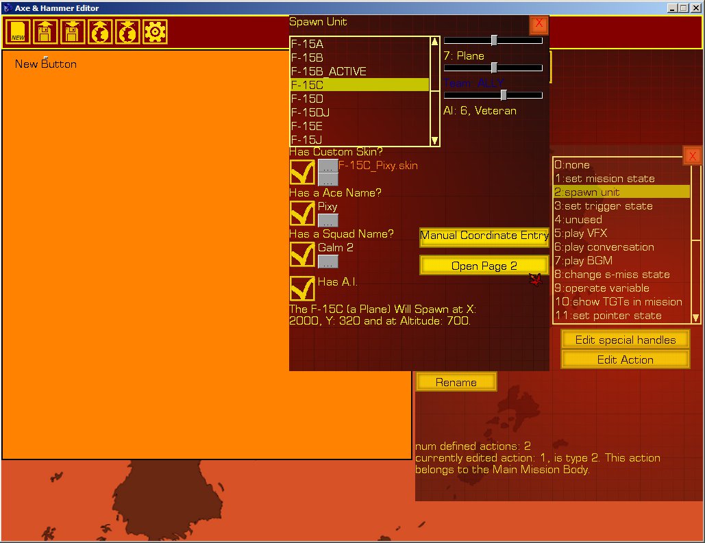 Axe&Hammer Edit A VT mission editor Thread Vector Thrust Indie DB