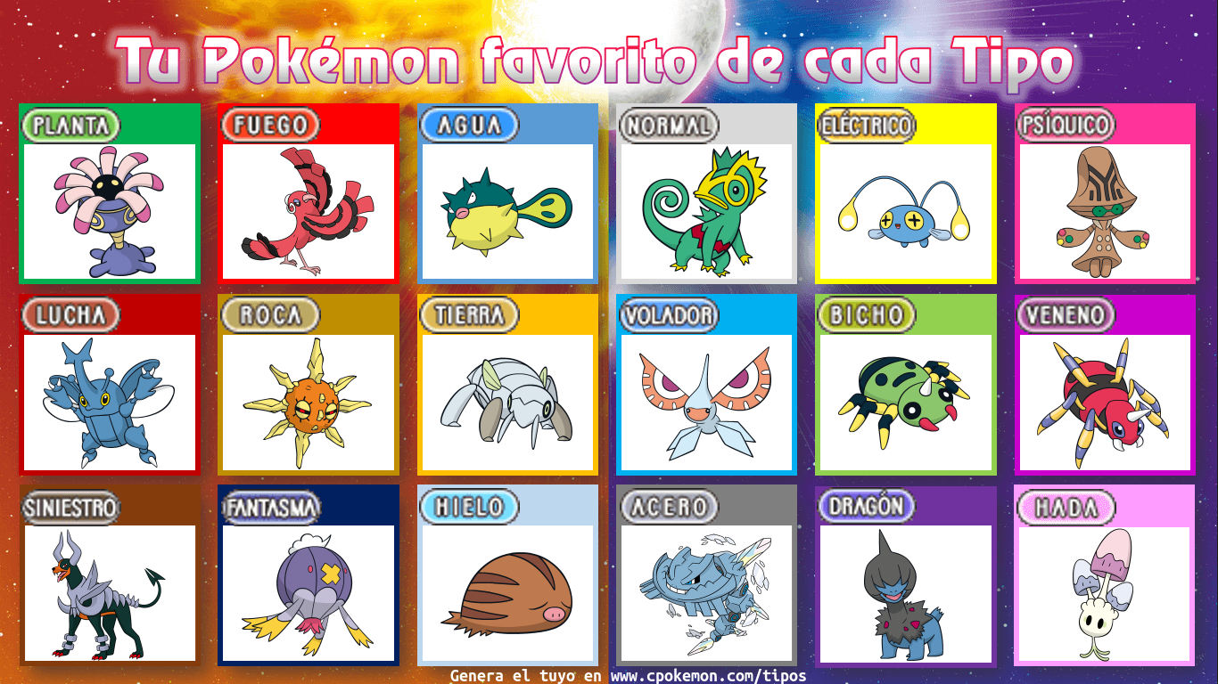 Vos Pokémon préférés par type 1504094330065151600
